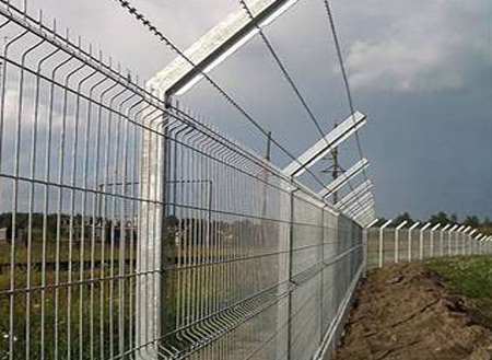 3D bending fence