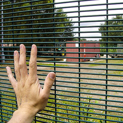 358 fence: that protects critical areas security
