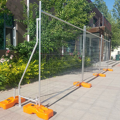temporary fence characteristics and application
