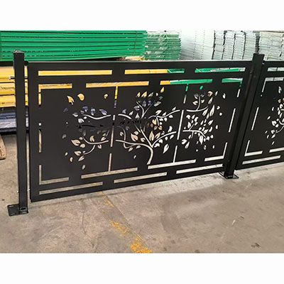 Beautiful Custom Metal Fencing