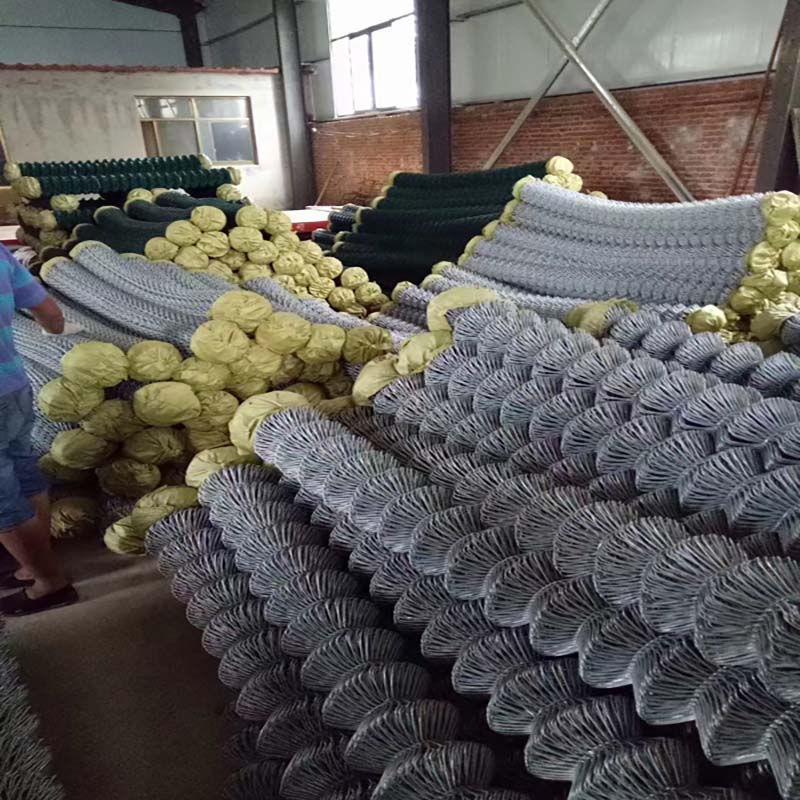 Custom chain link fences are being shipped