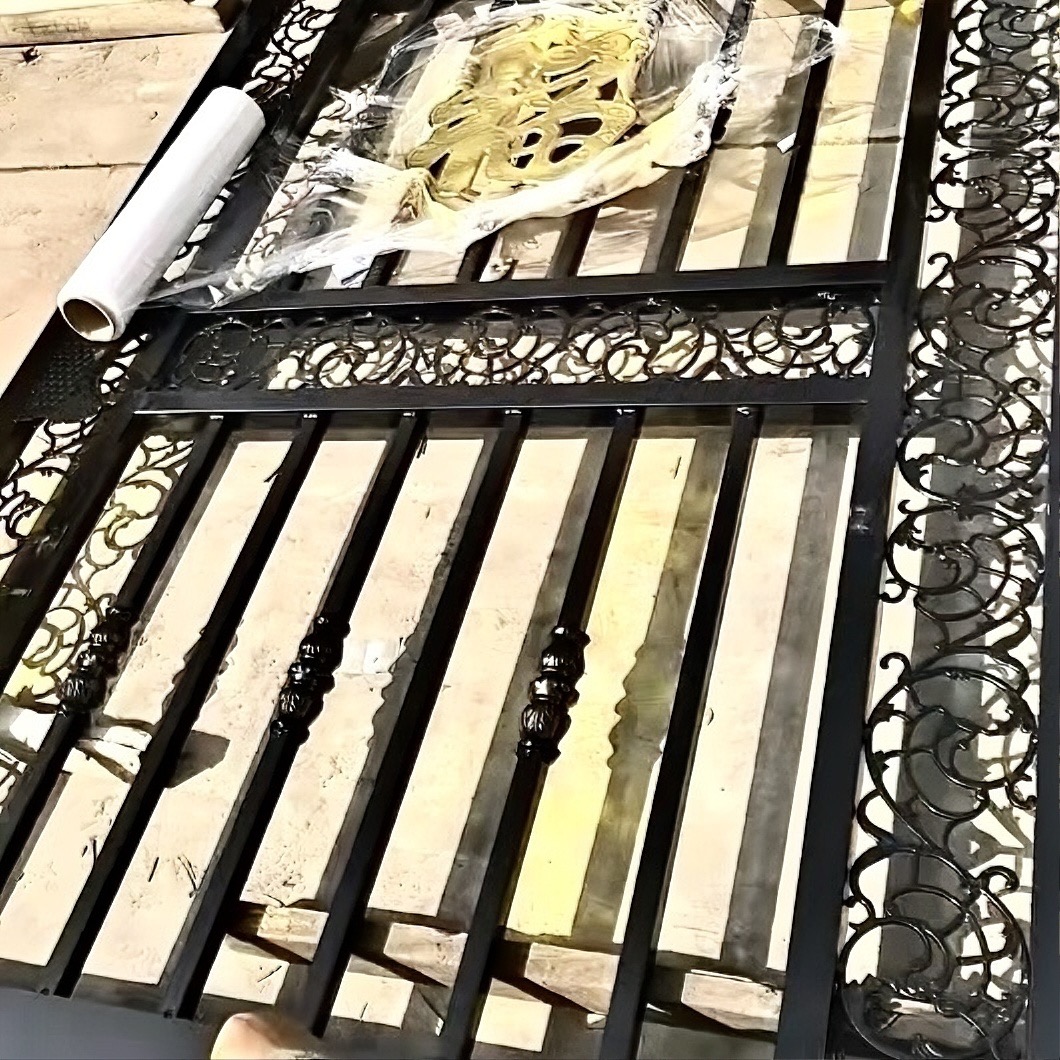 Beautiful wrought iron gate