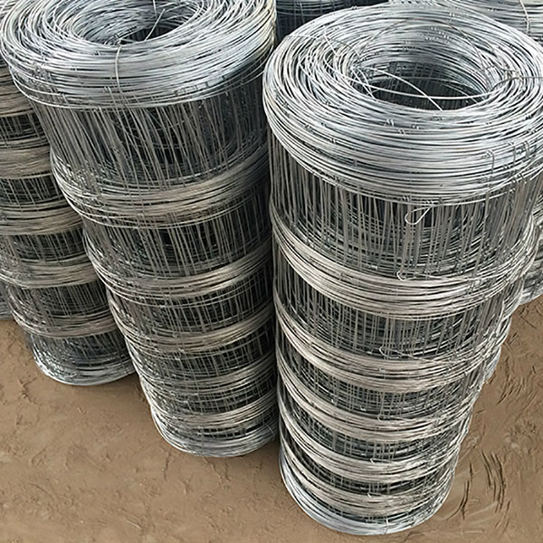 Cattle fence wire mesh production completed