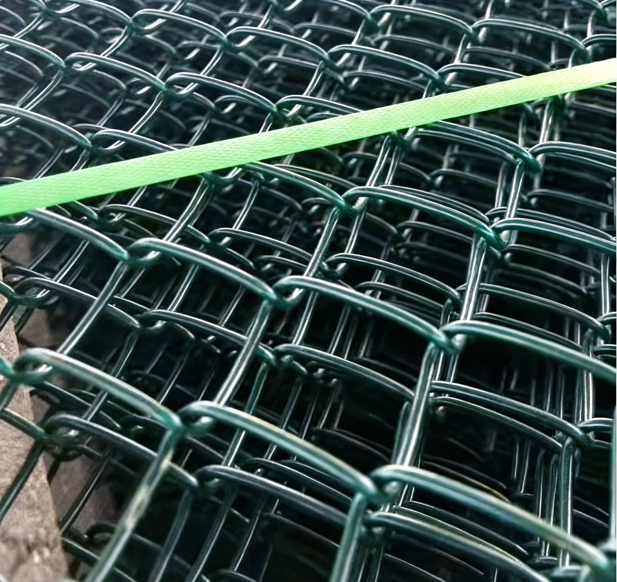 fencing for both sports fields was shipped