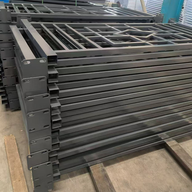 the zinc-steel fence has been shipped