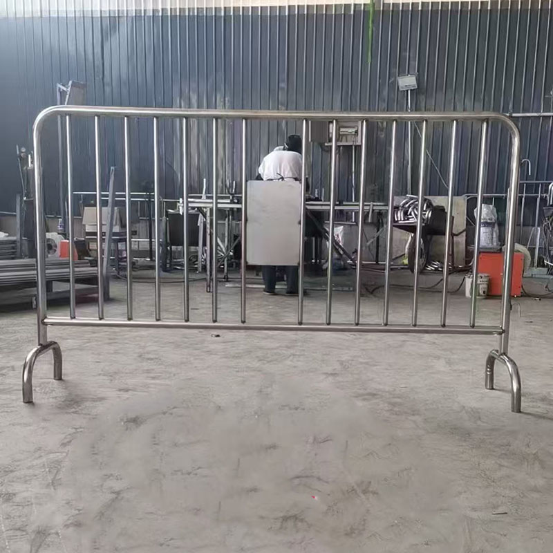 Pedestrian-Vehicle Separation Temporary Fence