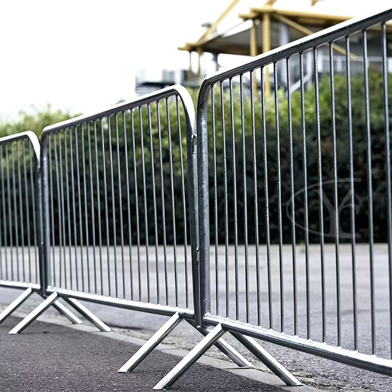 Pedestrian-Vehicle Separation Fencing — Rendering