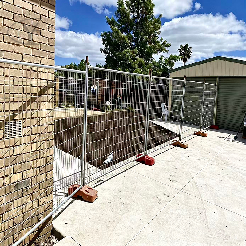 Australian Temporary Fencing  Rendering