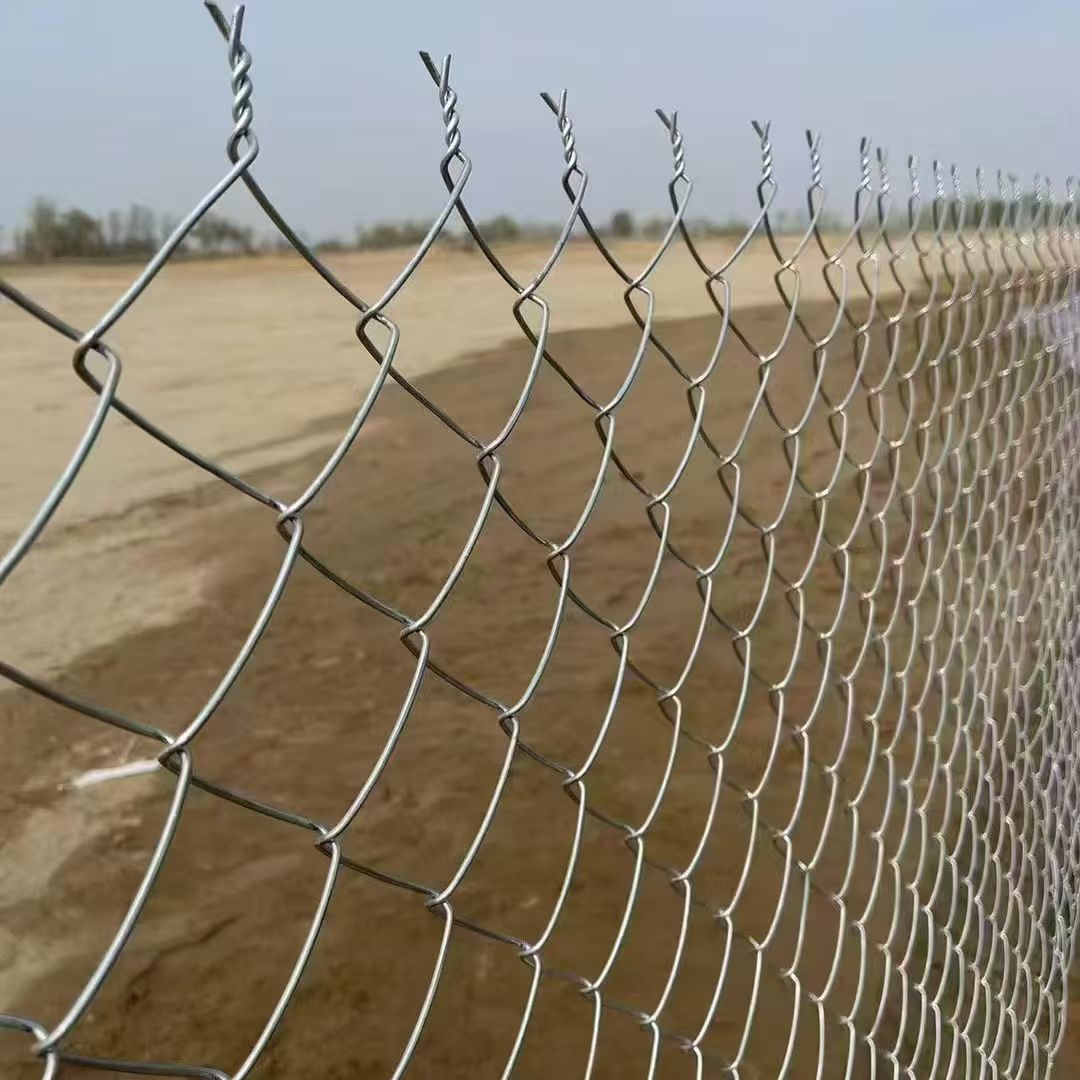 Galvanized chain-link fencing is in stock.