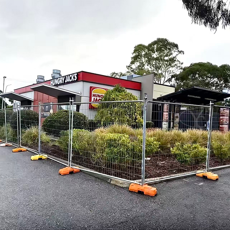 AustralianTemporary Fencing Rendering