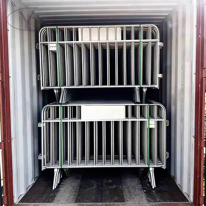 Steel Pipe Temporary Fencing Shipped