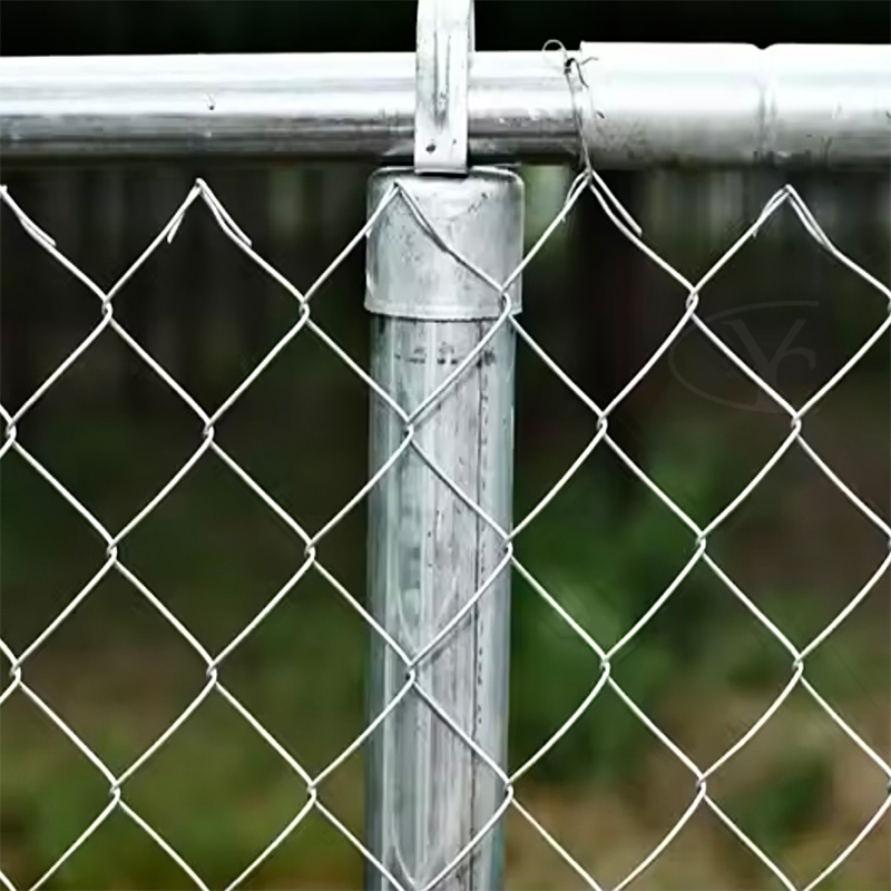 Chain link fence-usage diagram