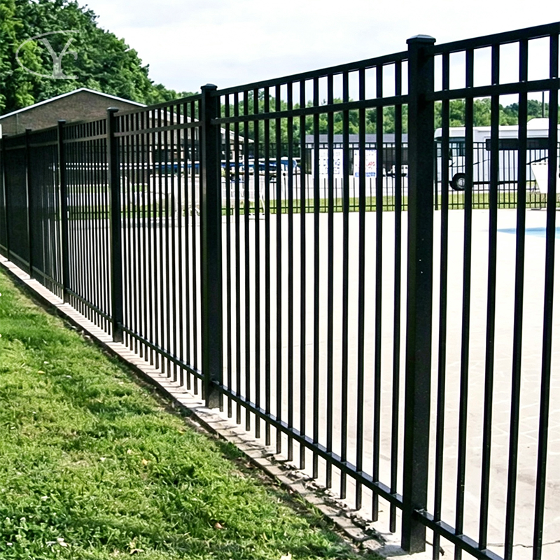 Zinc steel guardrail usage diagram