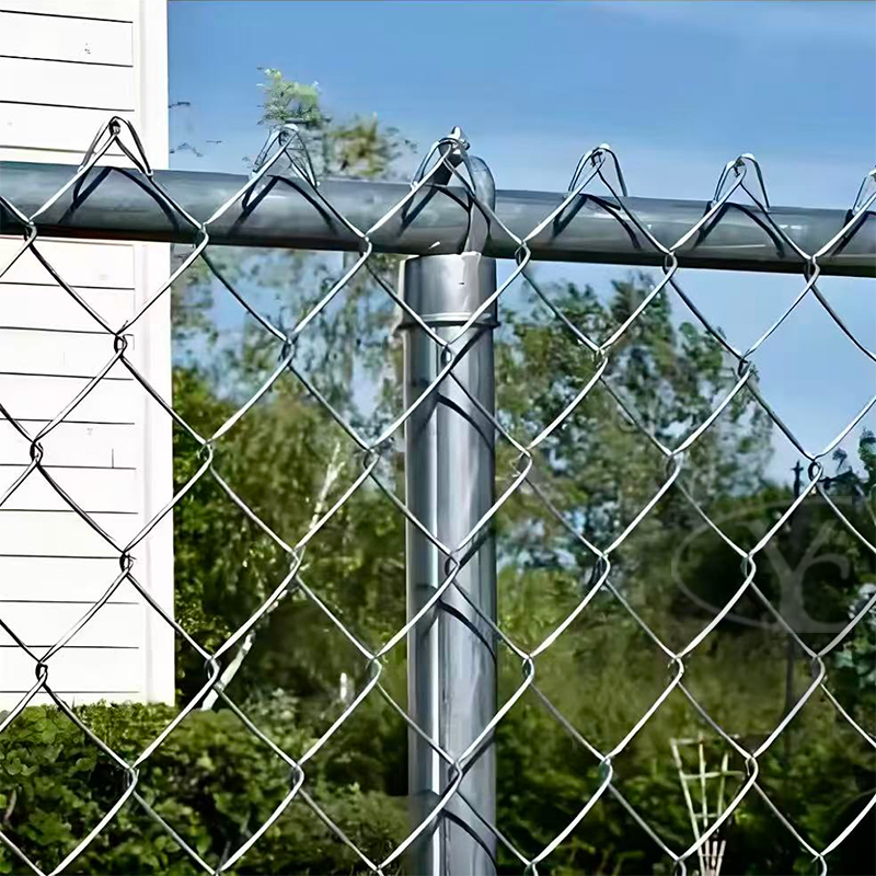 Chain link fence- usage diagram