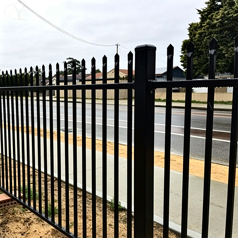 Actual Usage Photos of Zinc Steel Fence