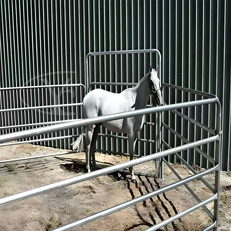 Horse Fence Panel Use diagram