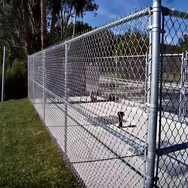 Chain link fence-  Use diagram