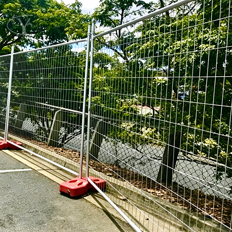 temporary railing usage diagram