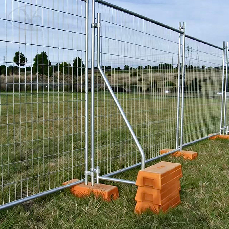 Australia  temporary railing usage -diagram
